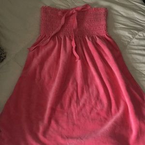Juicy Couture pink velour dress/cover up